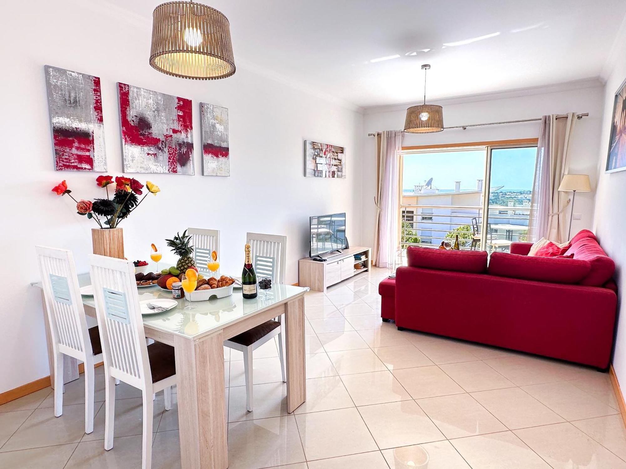 Modern Ocean, Garden & Pool View Condo By Becherish Albufeira Extérieur photo